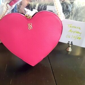 Victoria's Secret Pink Heart Crossbody